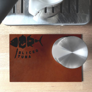 Tamping Matte aus 100% Echtleder, Büffelleder