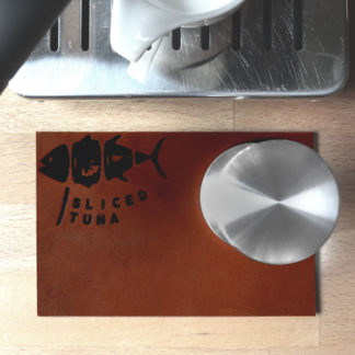 Tamping Matte aus 100% Echtleder, Büffelleder