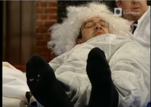 harald schmidt show manuel andrack löchrige socken