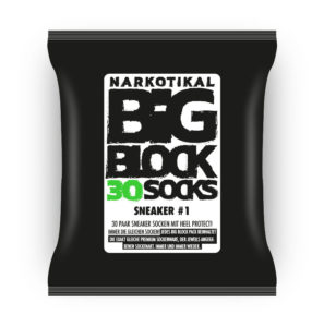 Bigblock 30 Paar Sneaker Socken, Premium Feinstrick, unschlagbar günstig, Europa