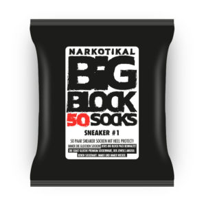 Bigblock 50 Paar Sneaker Socken, Premium Feinstrick, unschlagbar günstig, Europa