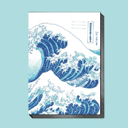 <span class="notizen">Notizen</span> Premium Schreibheft Schulheft Japanese Waves  | 5er Pack – Bild 2