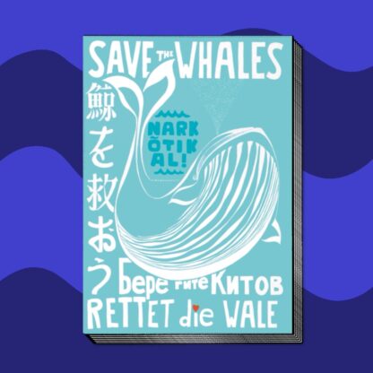<span class="notizen">Notizen</span> Premium Schreibheft Schulheft Save the Whales | 5er Pack – Bild 2